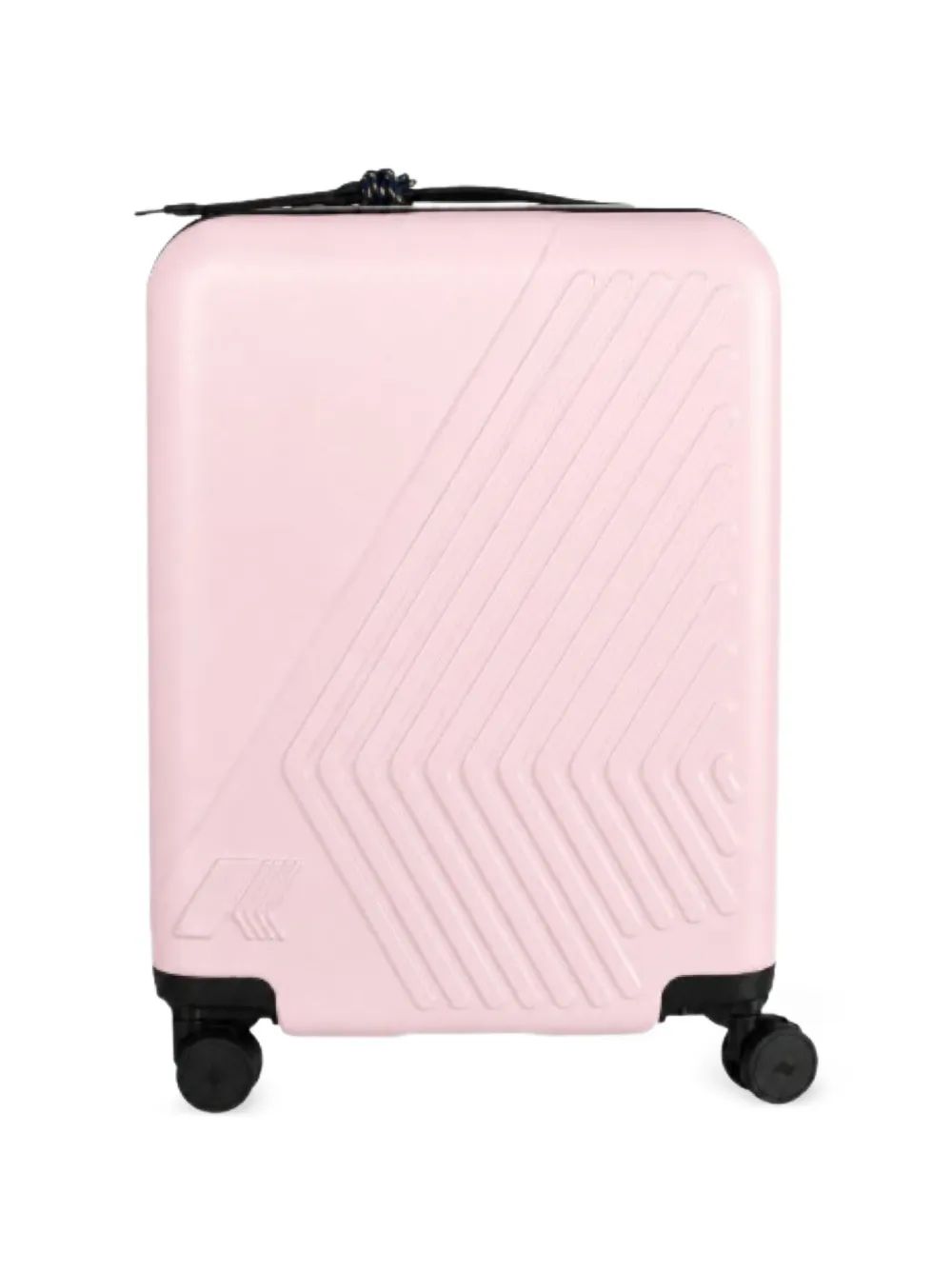 K-Way Eudoxie logo-embossed luggage - Rosa