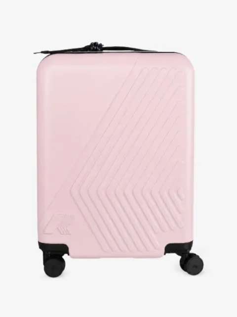 K-Way Eudoxie logo-embossed luggage