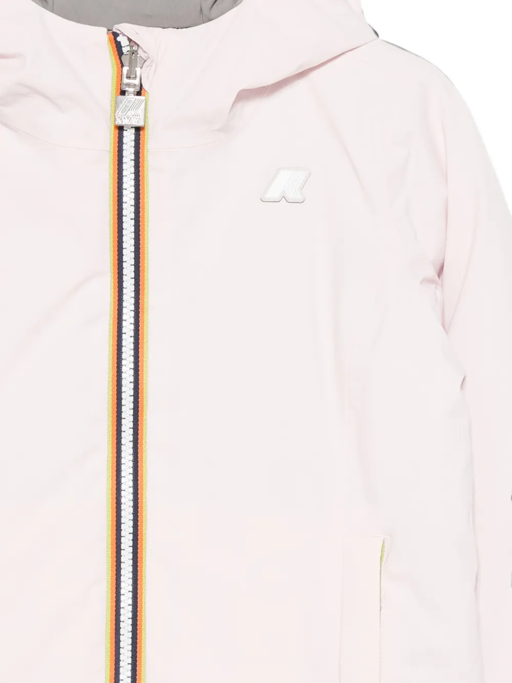 K Way Kids Jack met capuchon Roze
