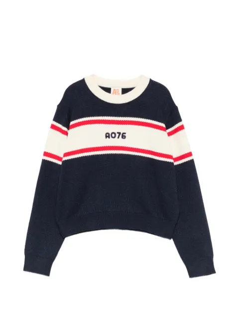 American Outfitters Kids suéter con logo bordado