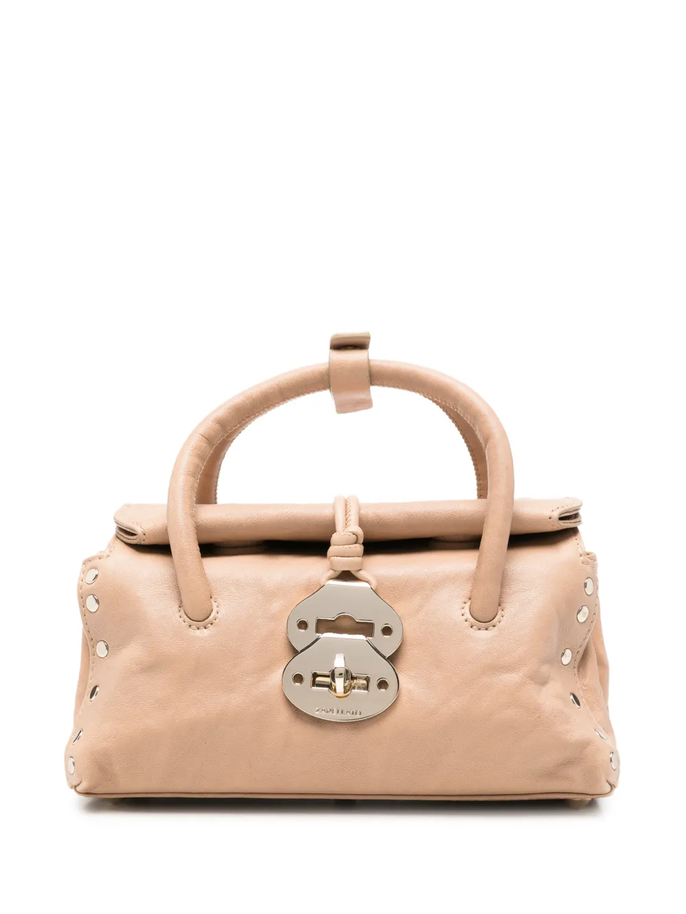 Zanellato Baby Dotta stud-embellished tote bag