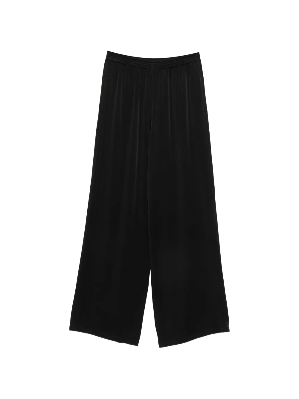 Fabiana Filippi elasticated-waist wide-leg trousers - Nero