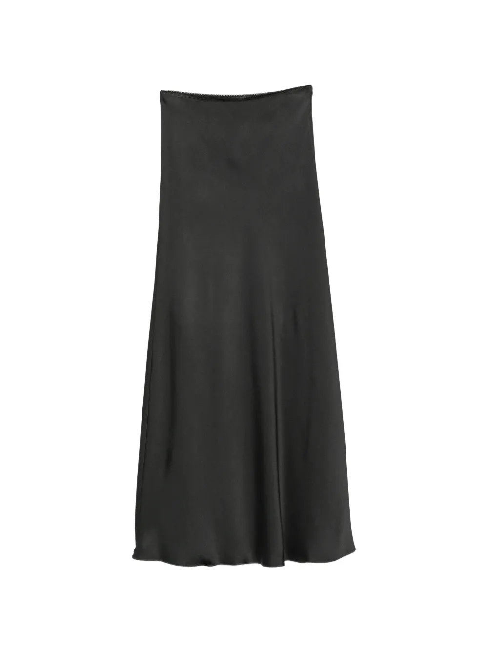 Fabiana Filippi satin-finish maxi skirt - Nero