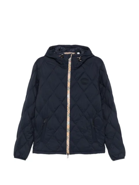 Burberry quilted hooded jacket