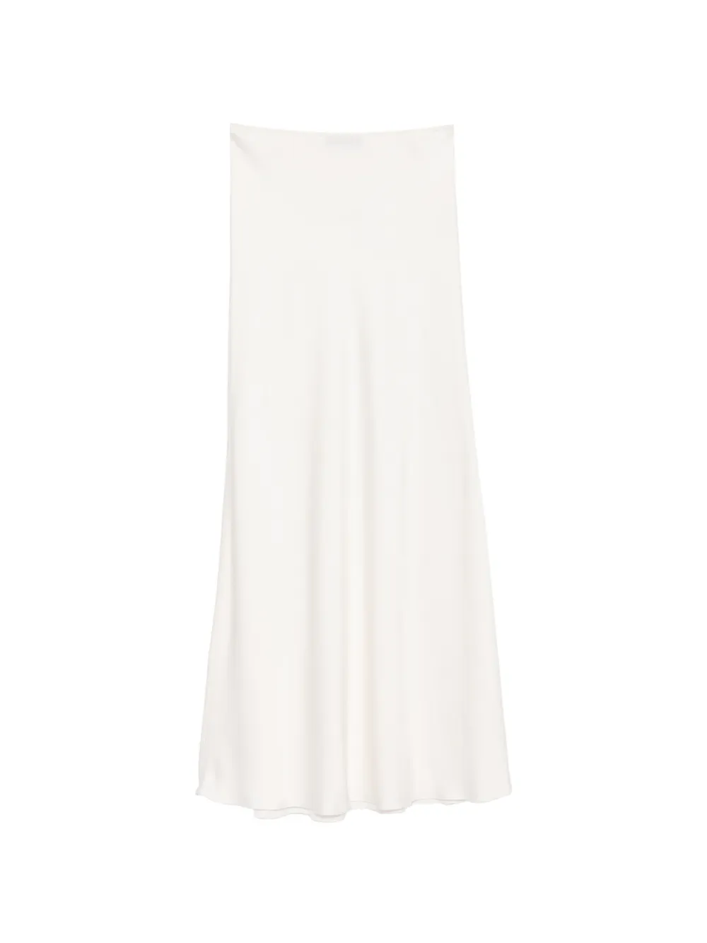 Fabiana Filippi satin-finish skirt - Bianco