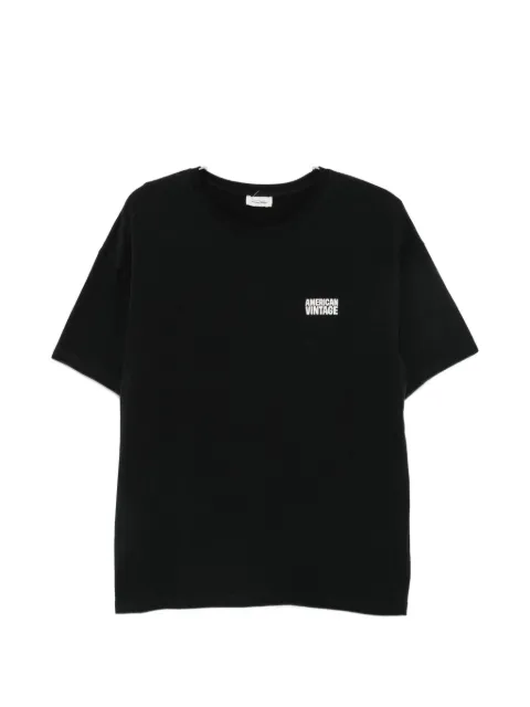American Vintage logo-print short-sleeve T-shirt