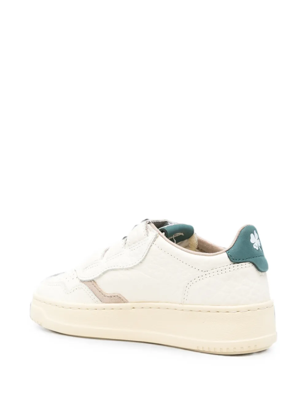 Autry Kids Medalist leren sneakers met klittenband Wit
