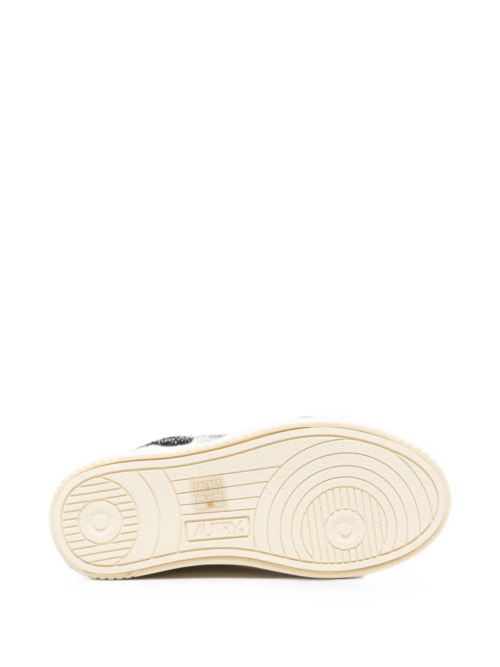 Autry Kids Medalist leren sneakers met klittenband Wit