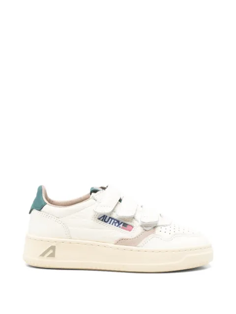 Autry Kids Medalist touch-strap leather sneakers