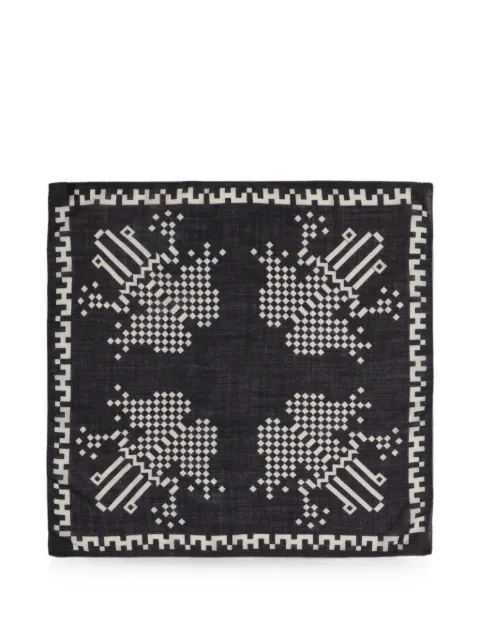 Henrik Vibskov Pixel Frog wool scarf