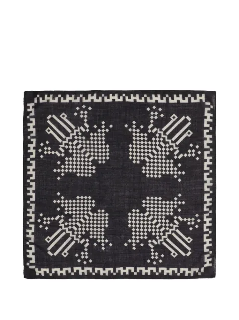 Henrik Vibskov Pixel Frog wool scarf