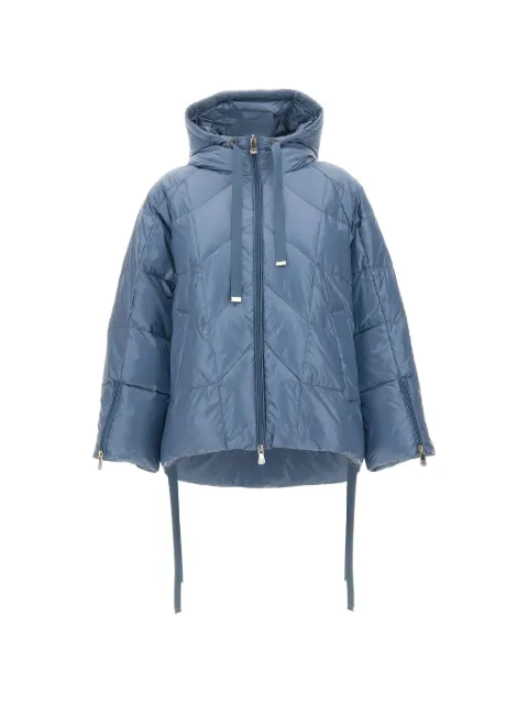 ELENA MIRÒ drawstring-hem puffer jacket
