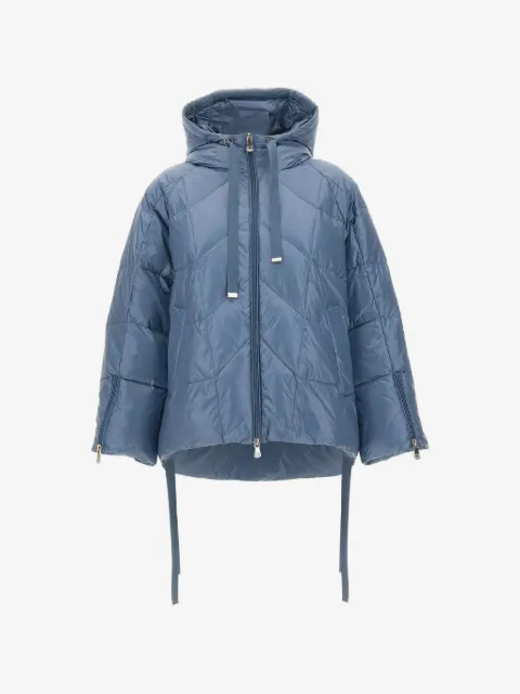 ELENA MIRÒ drawstring-hem puffer jacket