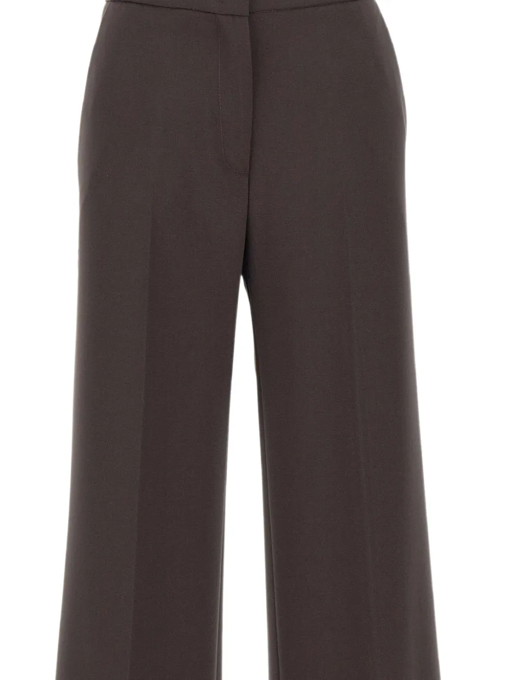 kaos High waist palazzo broek Bruin