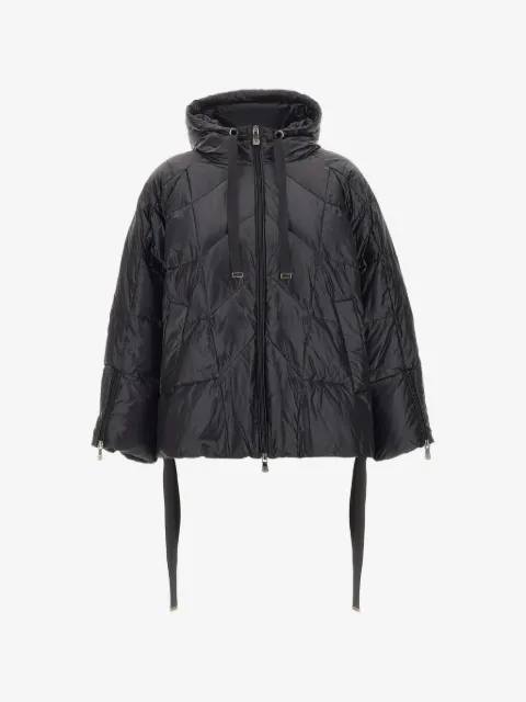 ELENA MIRÒ quilted hooded puffer jacket