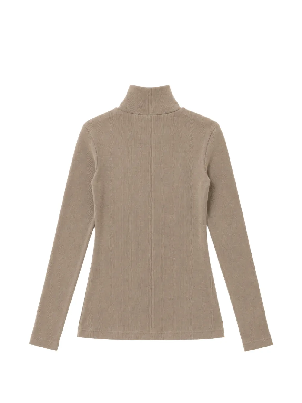 Max Mara Ribgebreide coltrui Bruin