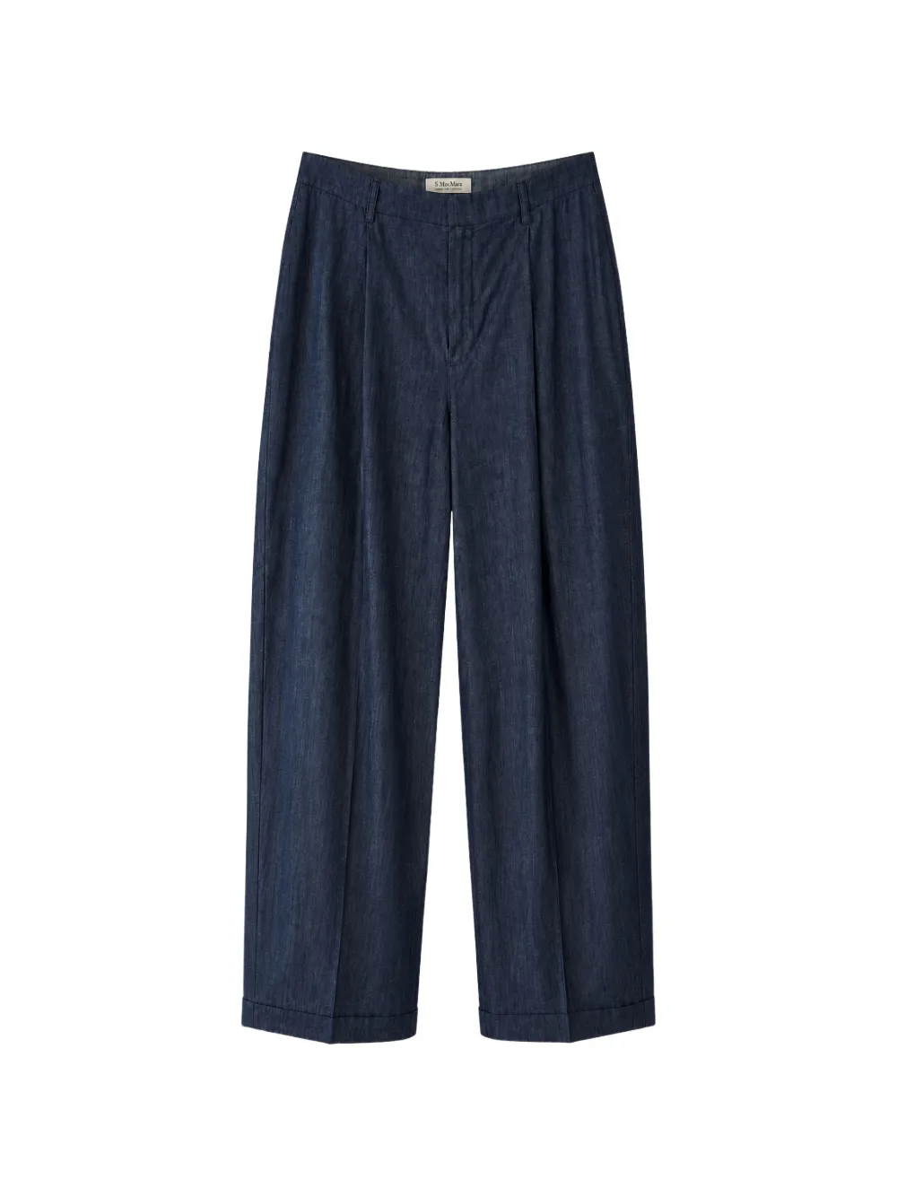 'S Max Mara Jeans con pieghe - Blu