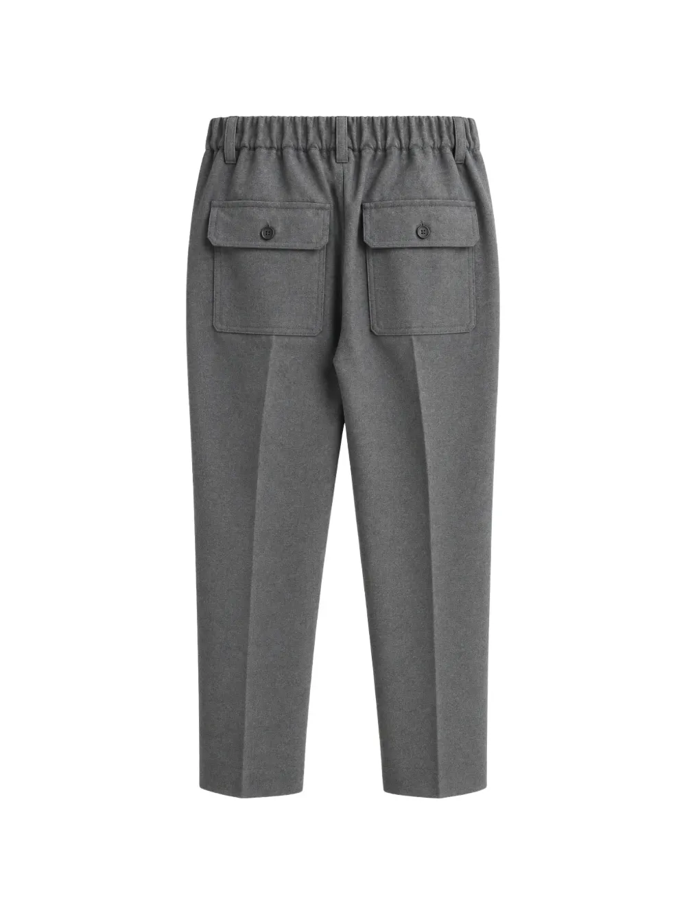 Weekend Max Mara Pantalon met elastische tailleband Grijs
