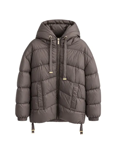 Max Mara The Cube hooded quilted jacket