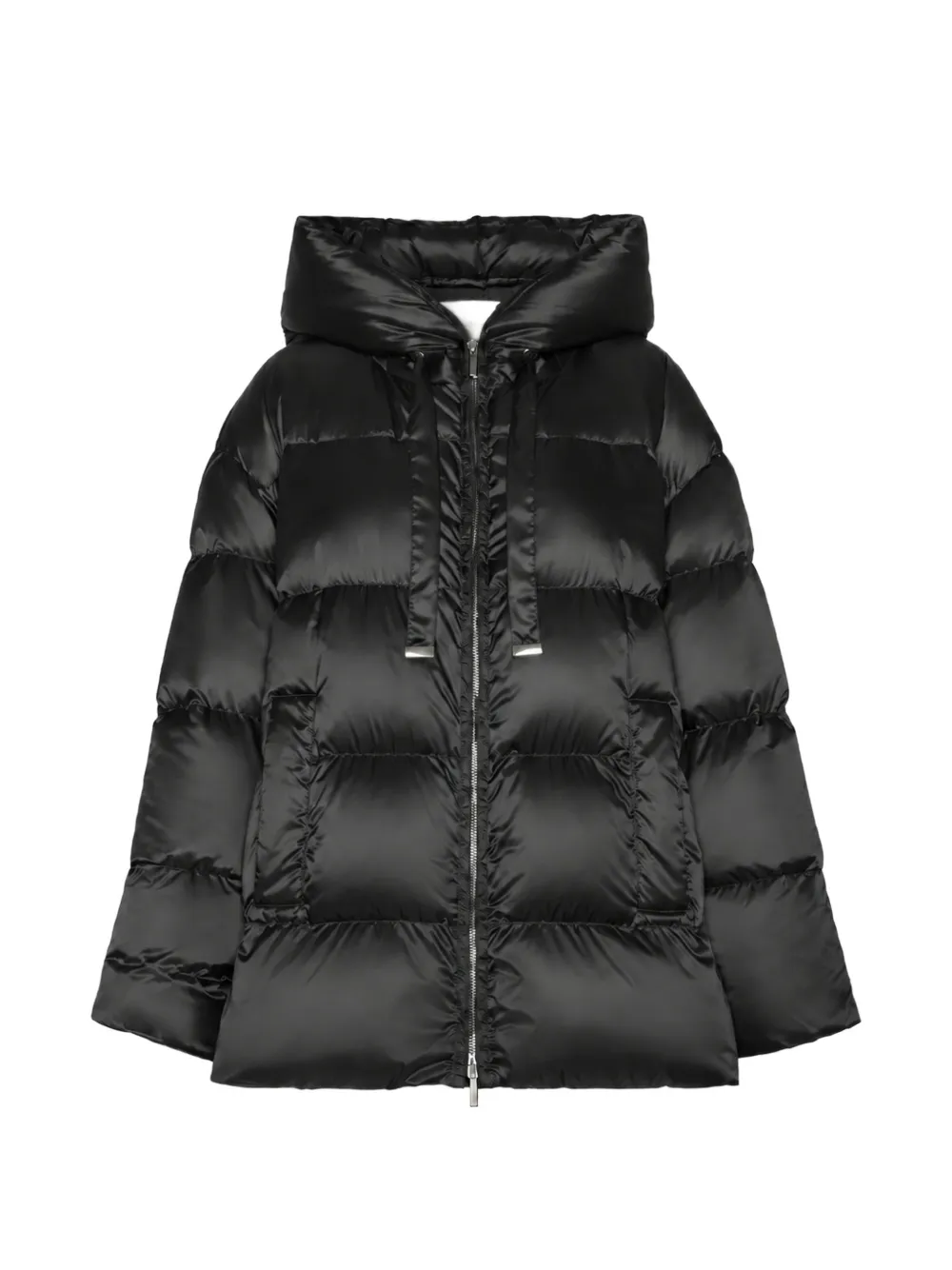 Max Mara The Cube hooded puffer jacket - Schwarz
