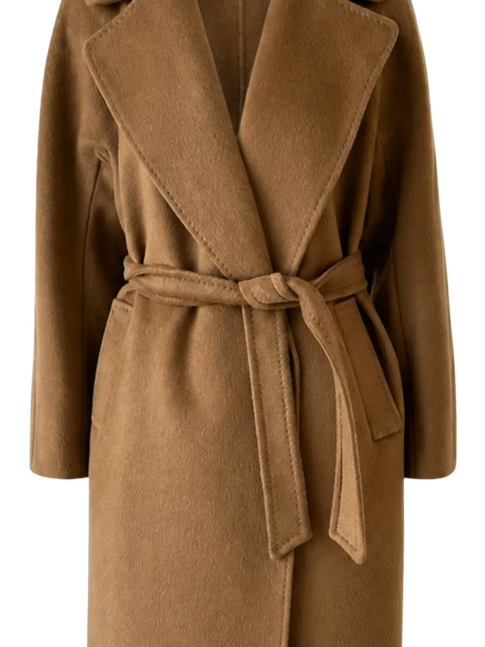 Weekend Max Mara Jas met ceintuur Bruin