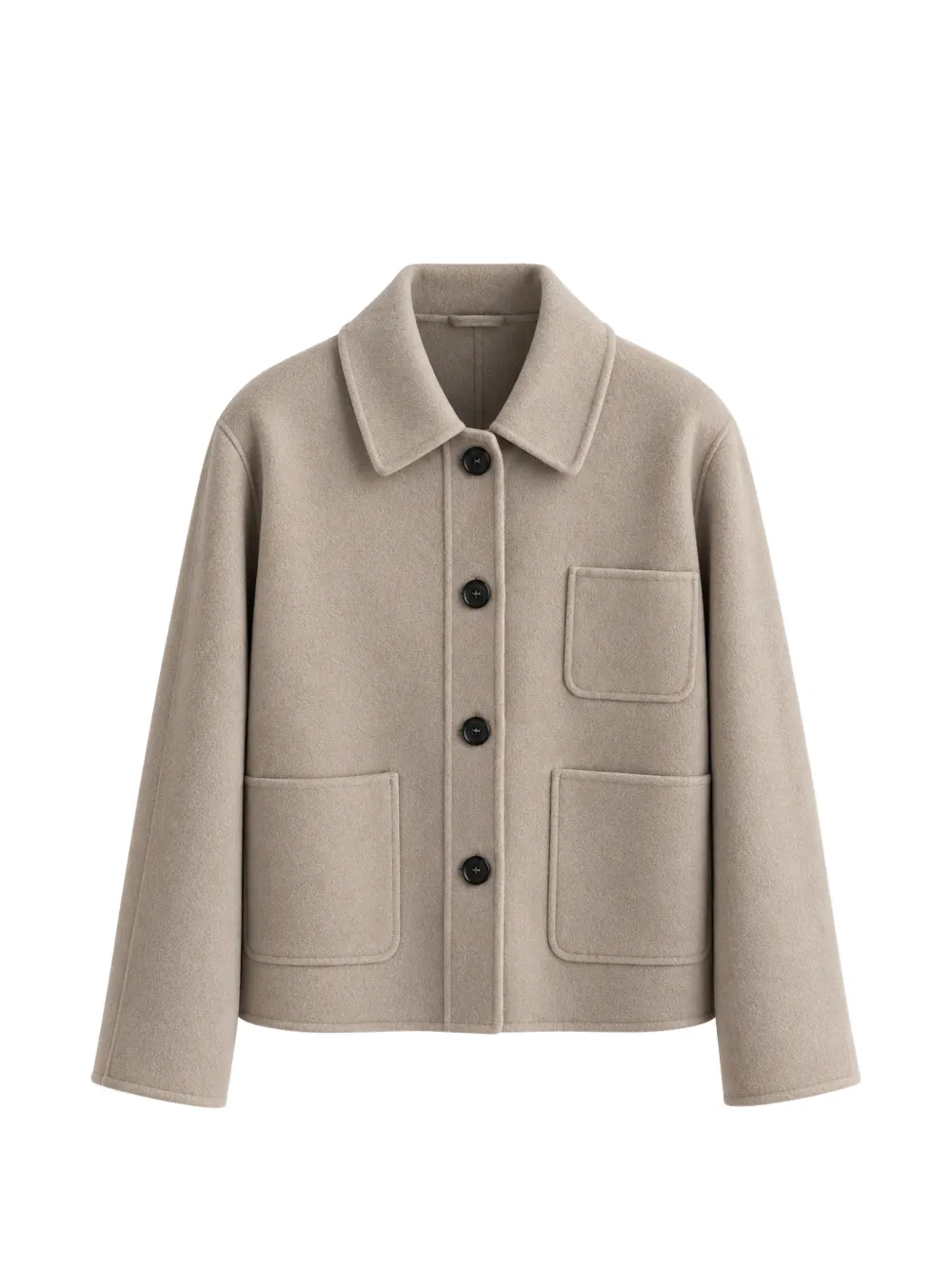 'S Max Mara button-up patch-pocket jacket
