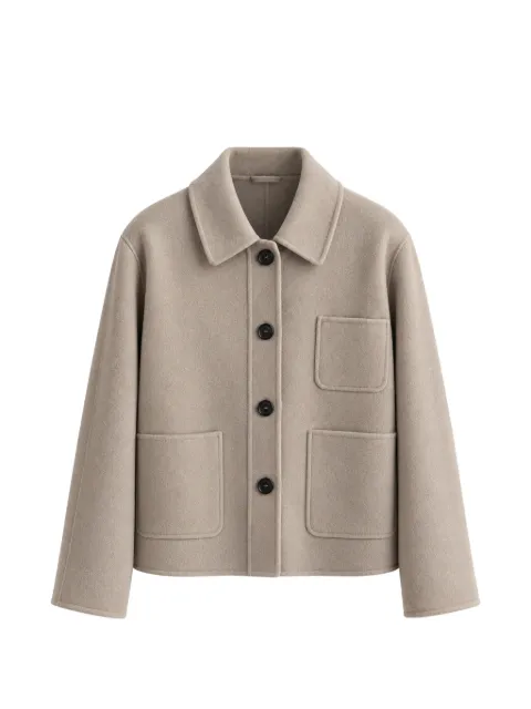 'S Max Mara button-up patch-pocket jacket