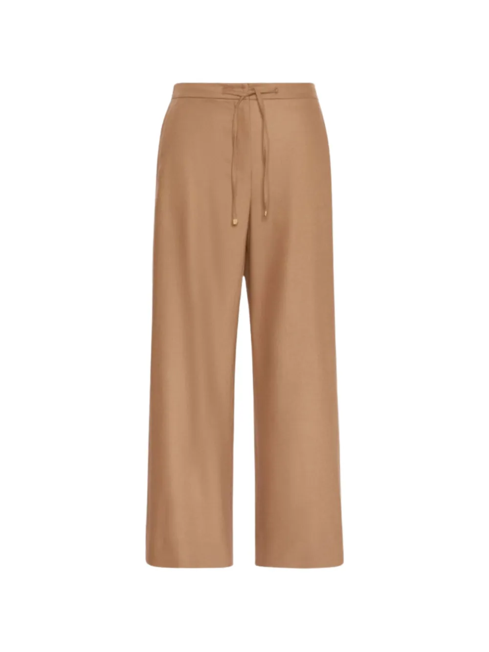 'S Max Mara drawstring wide-leg trousers - Marrone
