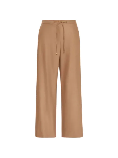 'S Max Mara drawstring wide-leg trousers