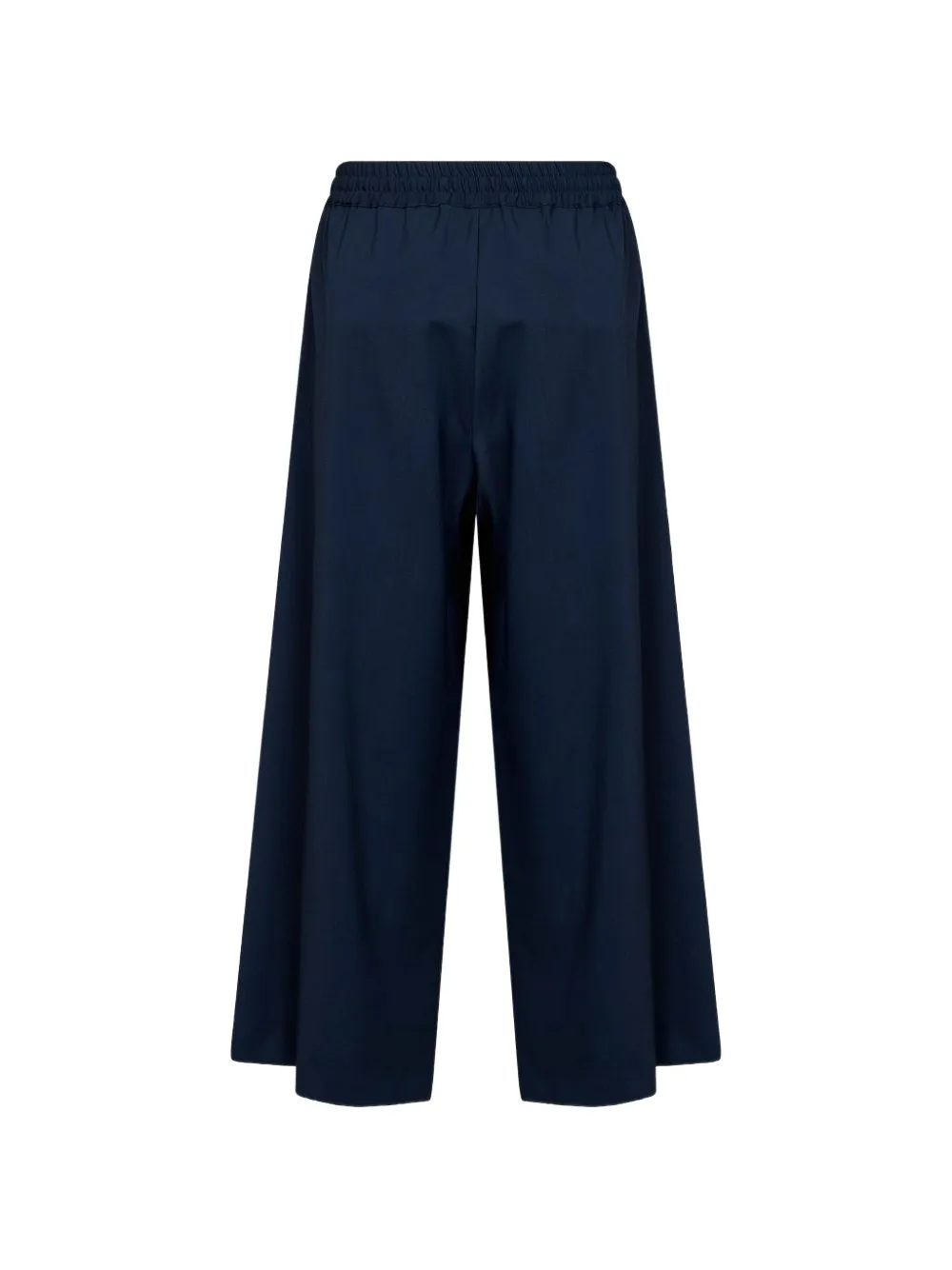 Weekend Max Mara Elmo broek met elastische taille en trekkoord Blauw