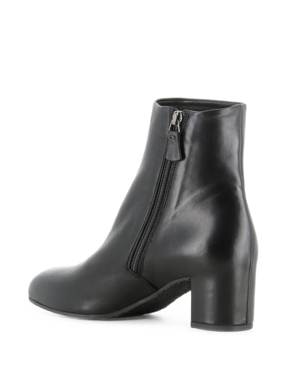 Del Carlo block-heel ankle boots Zwart