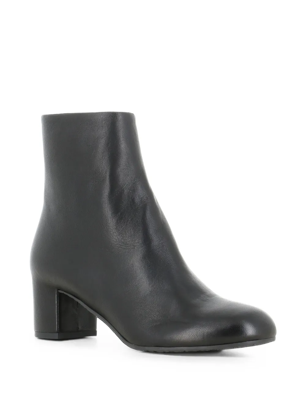 Del Carlo block-heel ankle boots Zwart