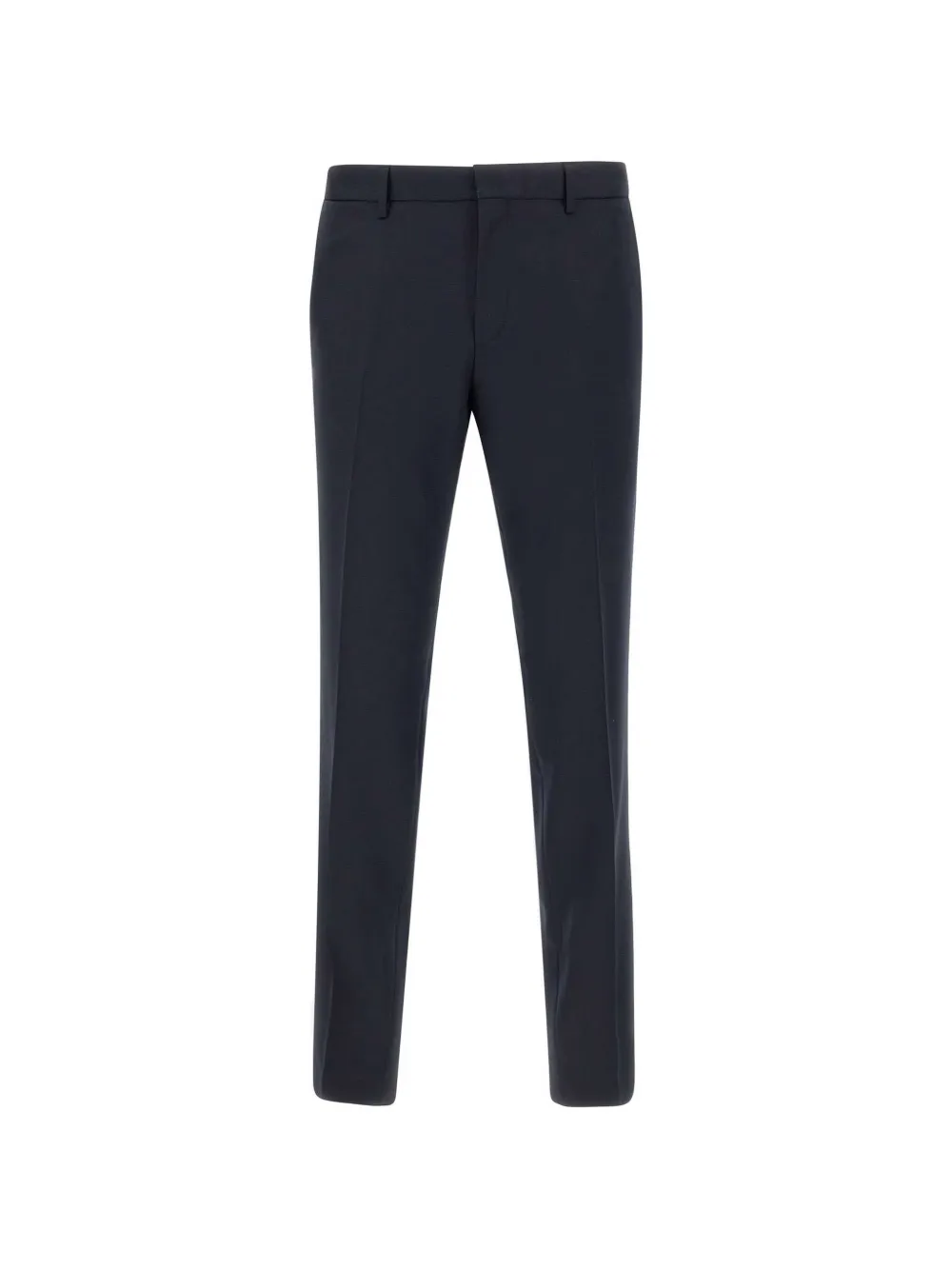 BOSS One extra-slim-fit trousers in virgin-wool serge - Blu