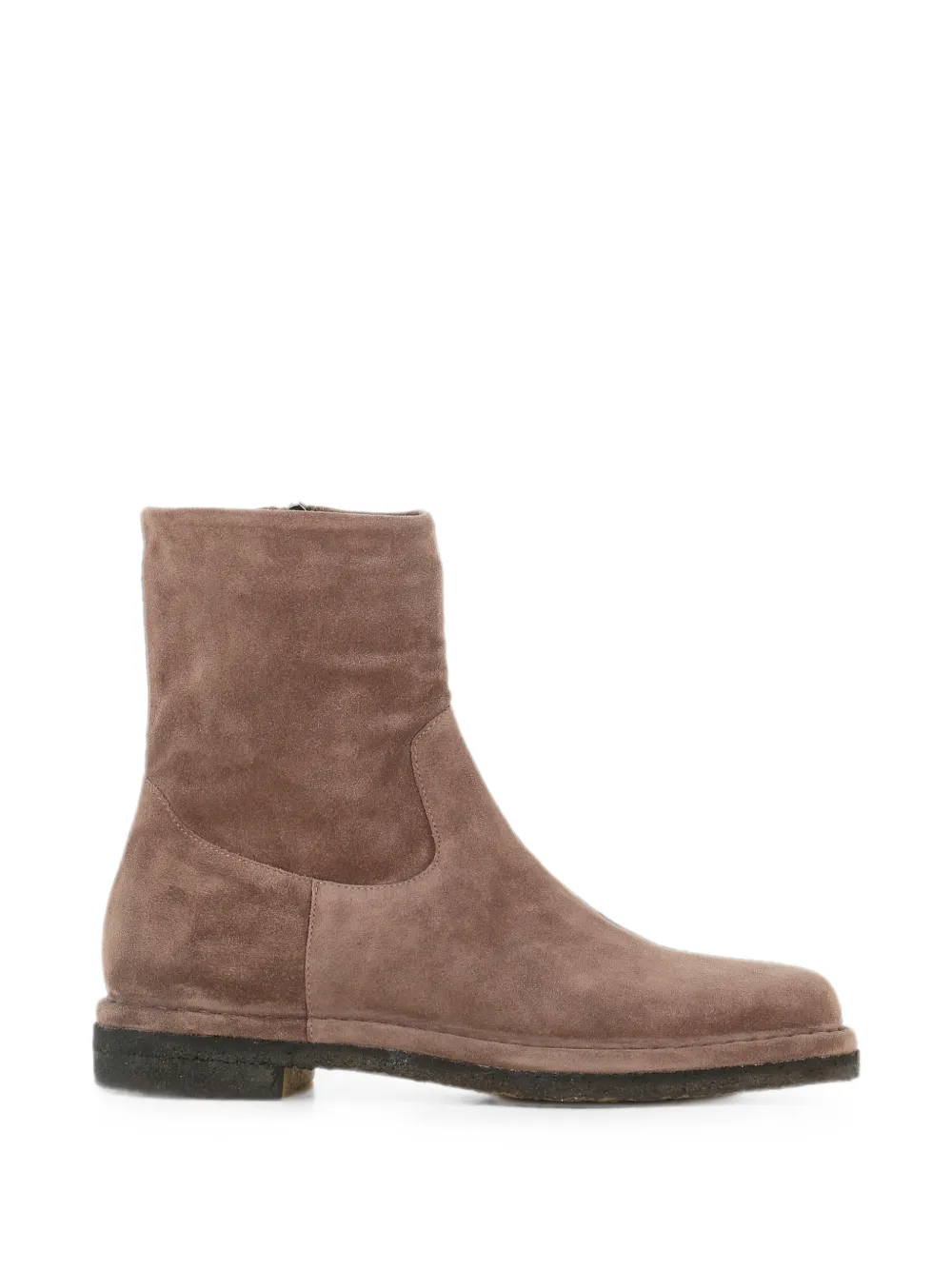 Del Carlo suede ankle boots - Marrone