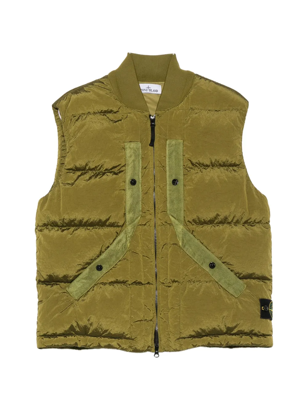 Stone Island Gesteppte Weste | Grün | Image 1