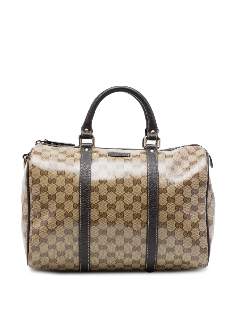 Gucci Pre-Owned 2016-2026 Medium GG Crystal Joy boston bag - Toni neutri
