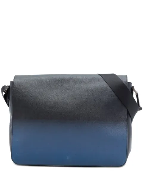 Fendi Pre-Owned 2010-2026 Zucca Spalmati Ombre Flap crossbody bag