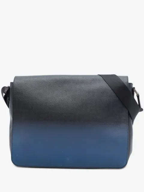 Fendi Pre-Owned 2010-2026 Zucca Spalmati Ombre Flap crossbody bag
