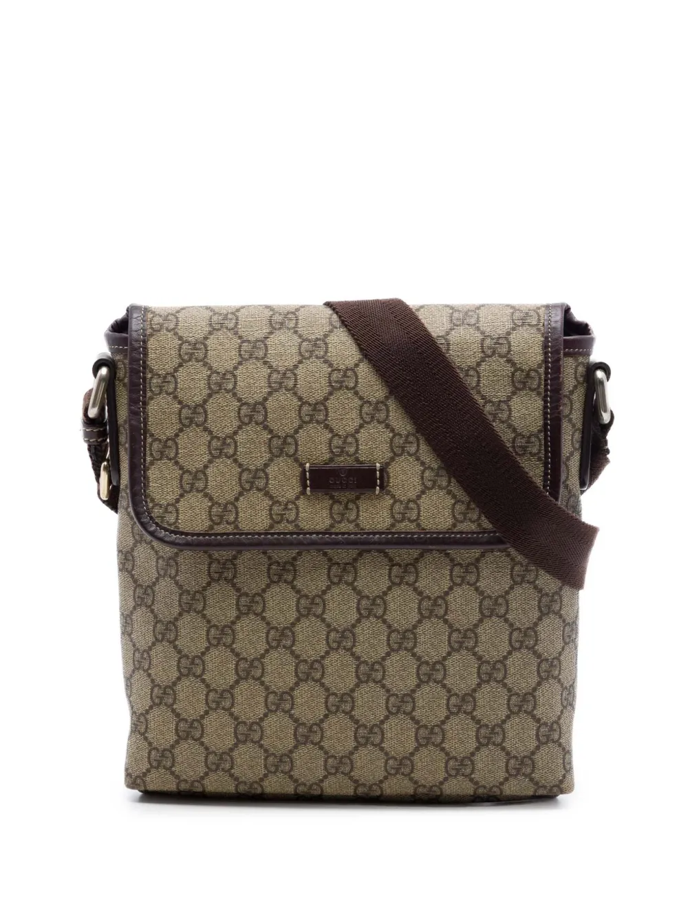 Gucci Pre-Owned 2016-2026 GG Supreme crossbody bag - Toni neutri