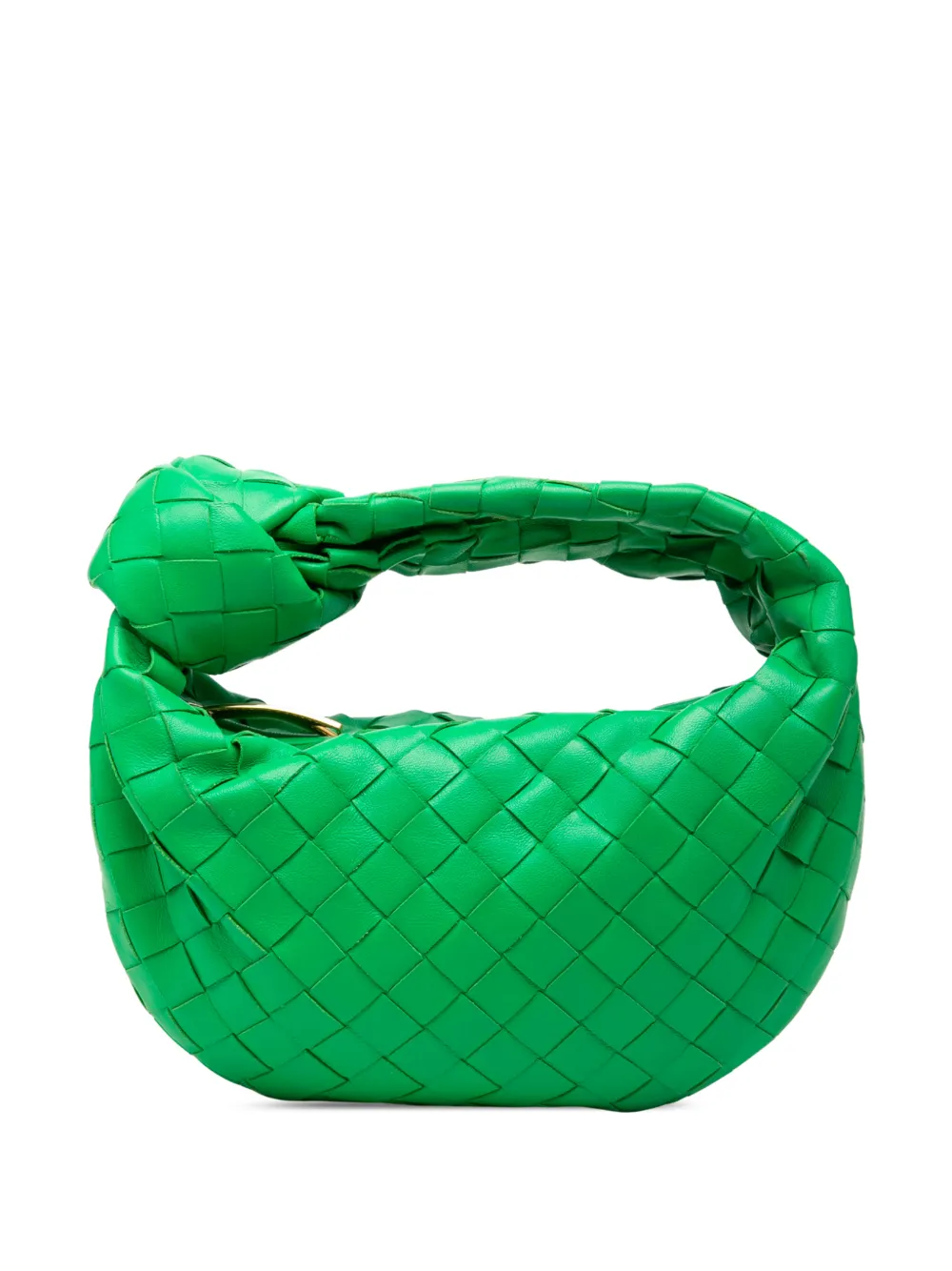 Bottega Veneta Pre-Owned 2012-2026 Mini Nappa Intrecciato Jodie hobo bag - Grün