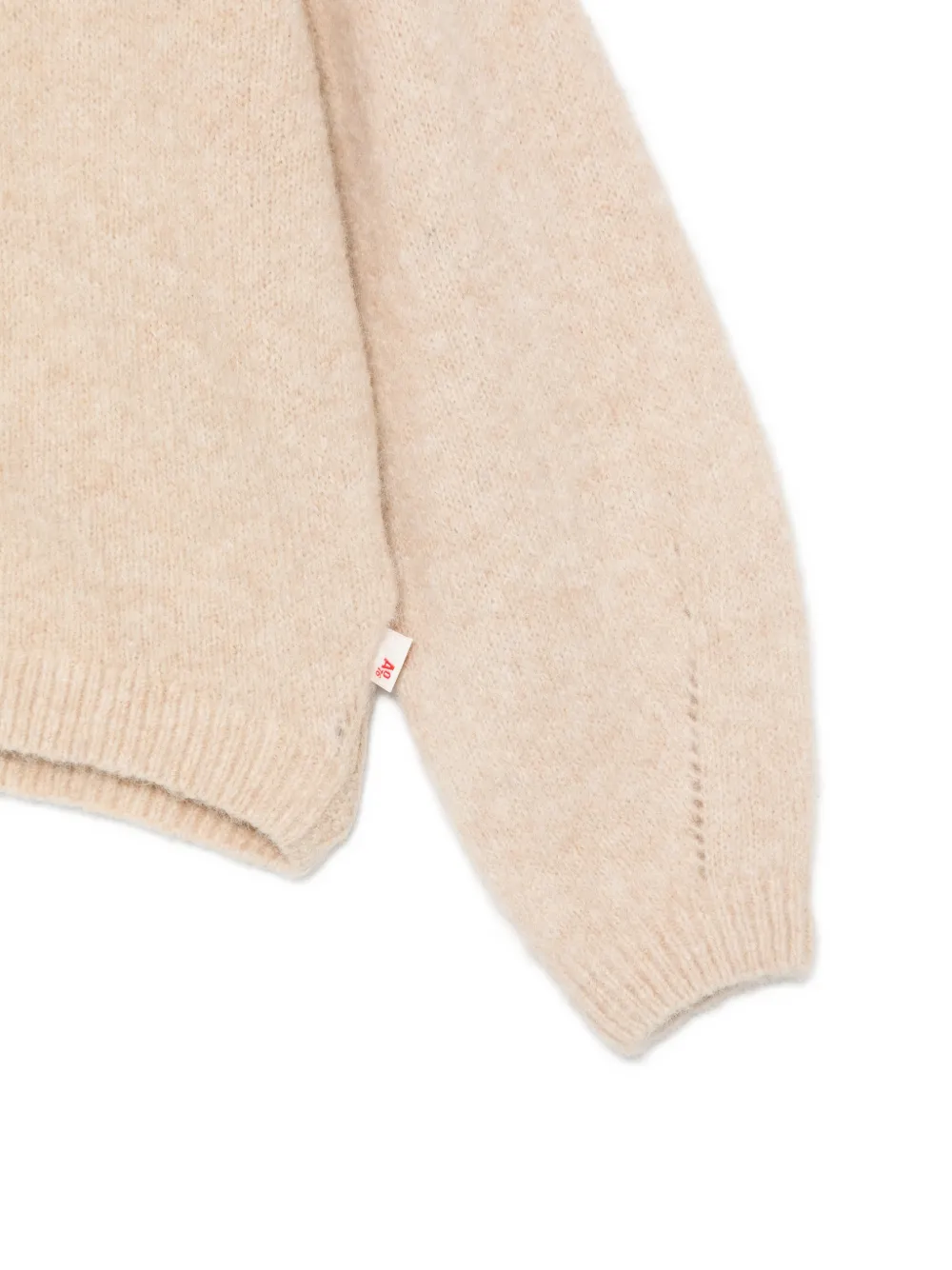 American Outfitters Kids Anni button-up vest met raglan mouwen Beige