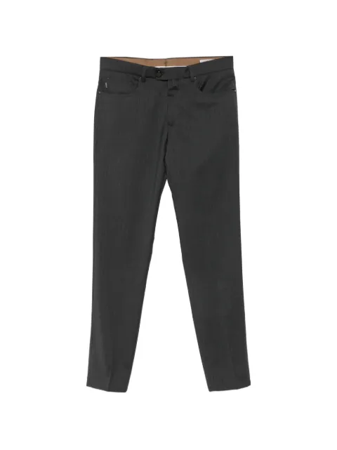 Berwich logo-patch straight-leg trousers
