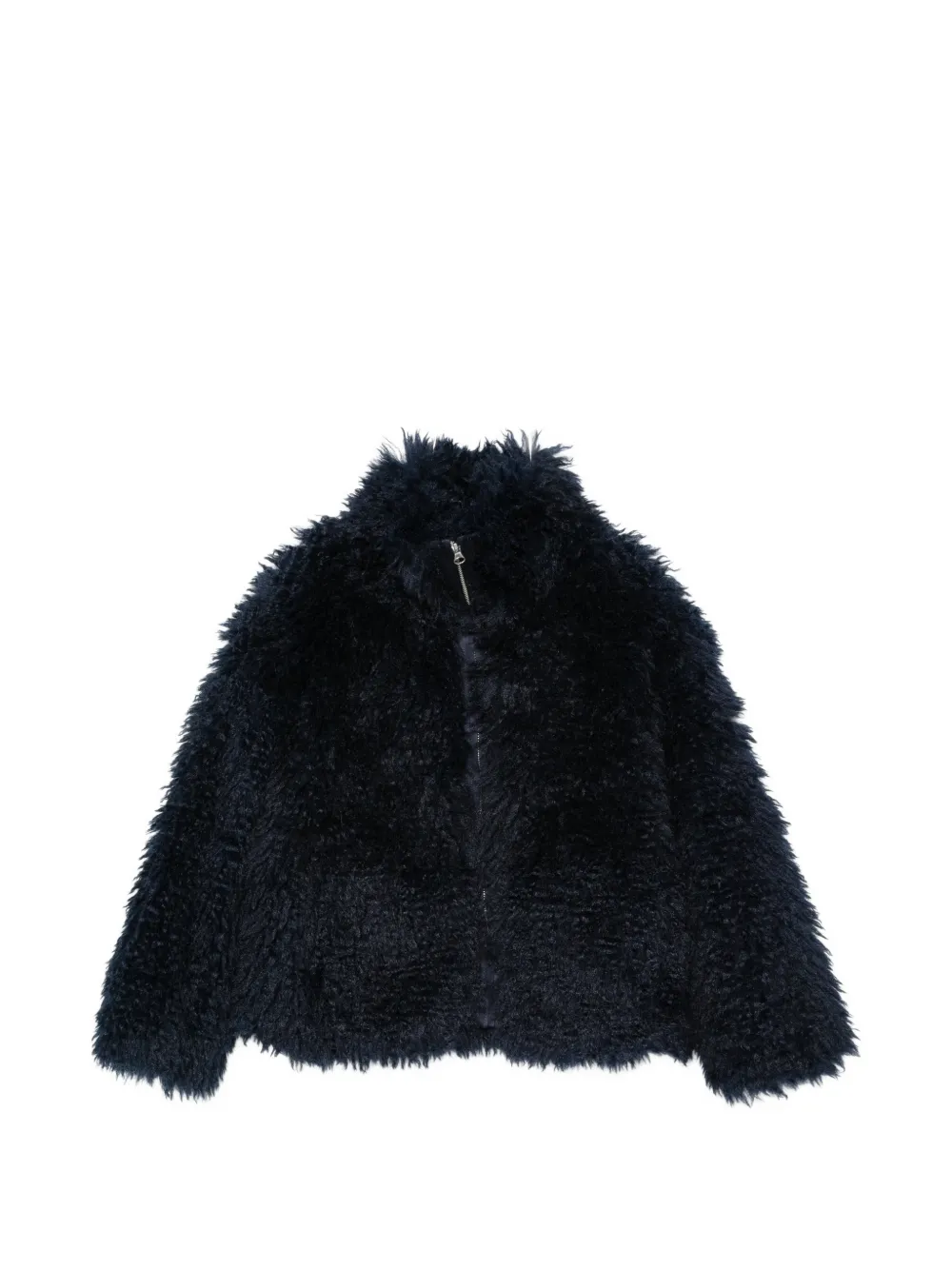 American Outfitters Kids Cappotto Batu in pelliccia sintetica - Blu