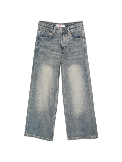 American Outfitters Kids faded wide-leg jeans