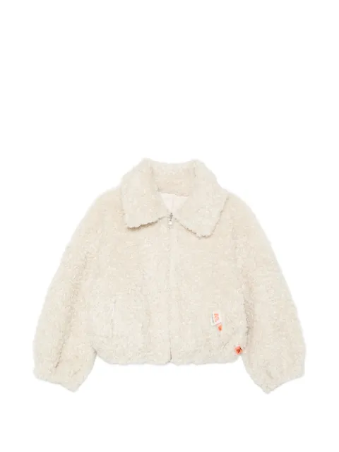 American Outfitters Kids chamarra texturizada con cierre