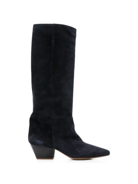 Forte Forte pointed-toe suede knee-high boots