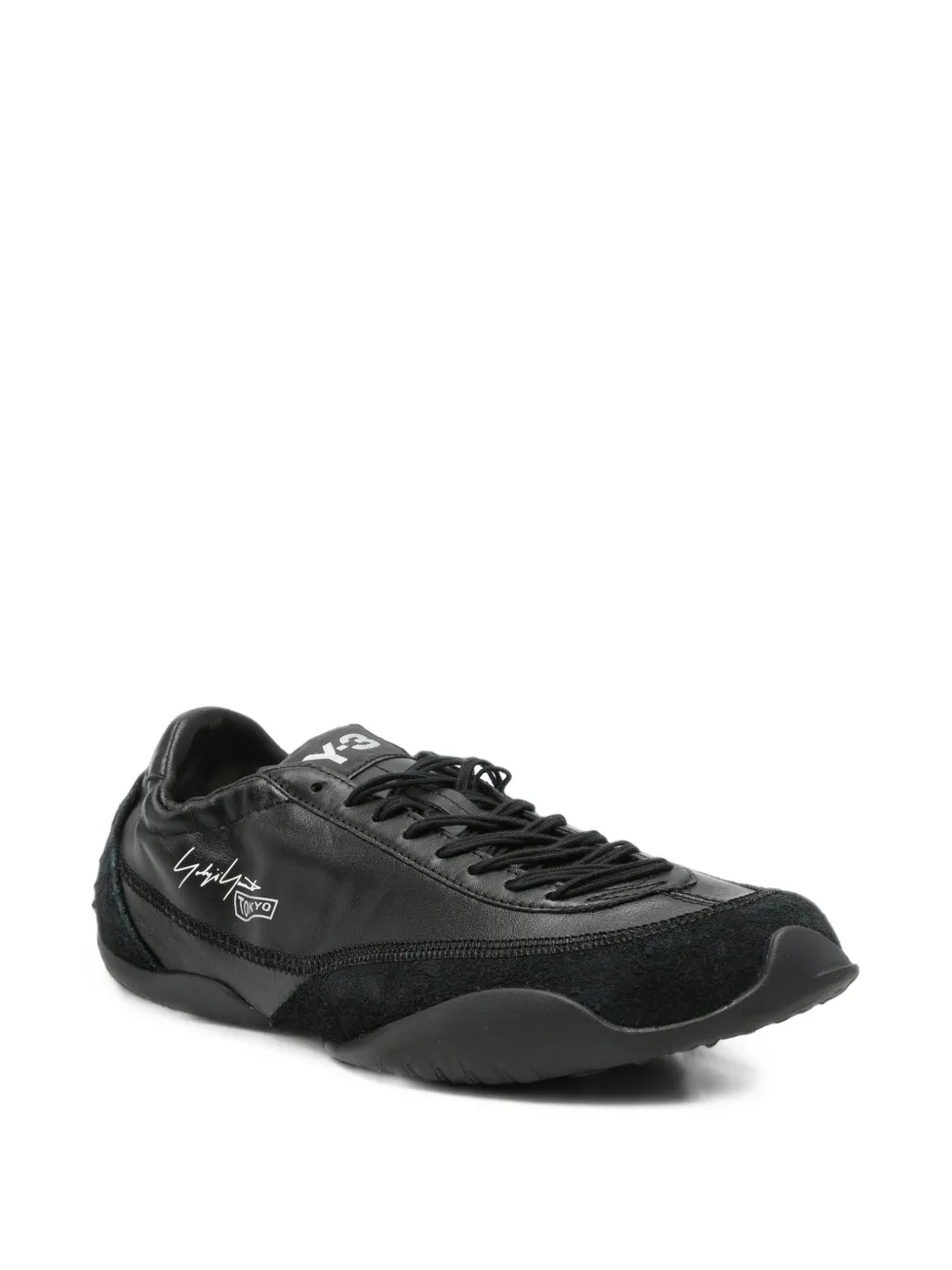 Y-3 low-top sneakers Zwart