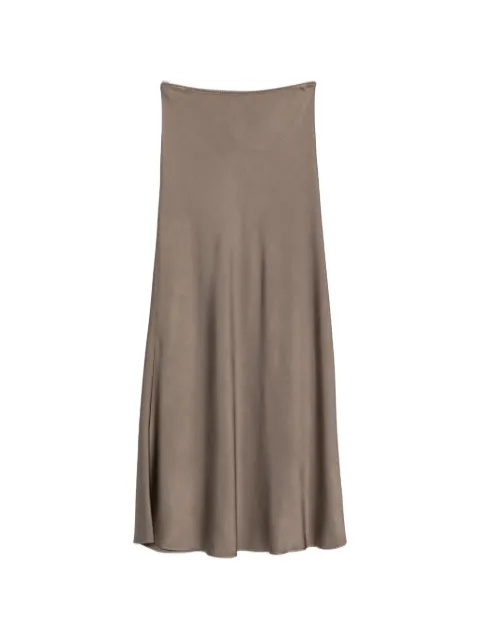 Fabiana Filippi satin-finish maxi skirt