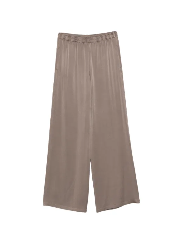 Fabiana Filippi elasticated-waist Palazzo Pants | グレー | FARFETCH JP