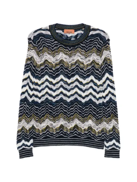 Missoni 지그재그 니트 스웨터